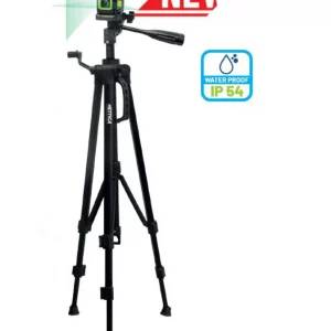 LIVELLA LASER METRICA CROSS GREEN CON CAVALLETTO