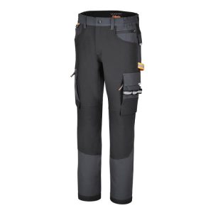 Pantaloni da lavoro multitasche elasticizzati
