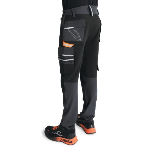 Pantaloni da lavoro multitasche elasticizzati - immagine 4