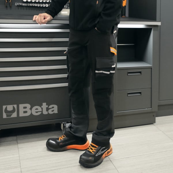 Pantaloni da lavoro multitasche elasticizzati - immagine 3