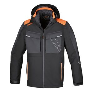 Giacca impermeabile 3 in 1, composta da giacca esterna e gilet removibile