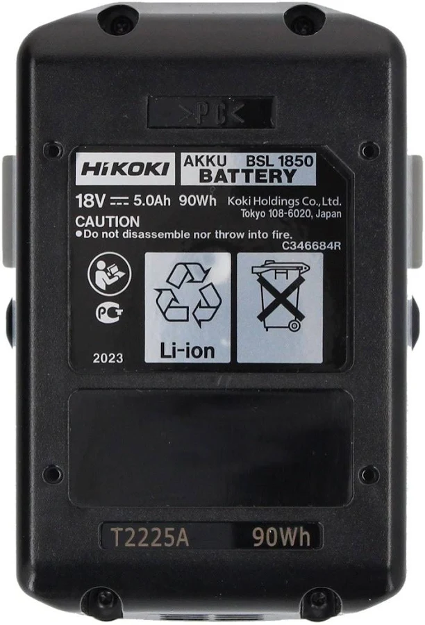 Batteria a slitta al litio BSL1850C 18V 5,0 Ah - immagine 6