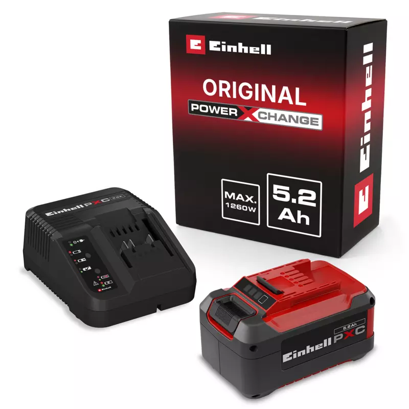 BATTERIA 18V-5,2Ah EINHELL+CARIC.